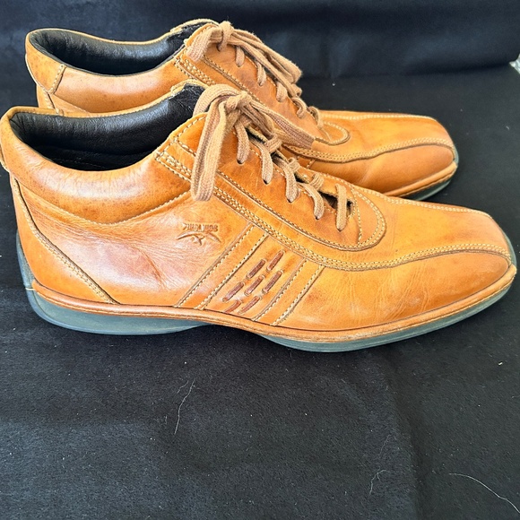 Pikolinos Mens Leather Ankle high boots Size 8.5 US Tan/Brown - Picture 1 of 5